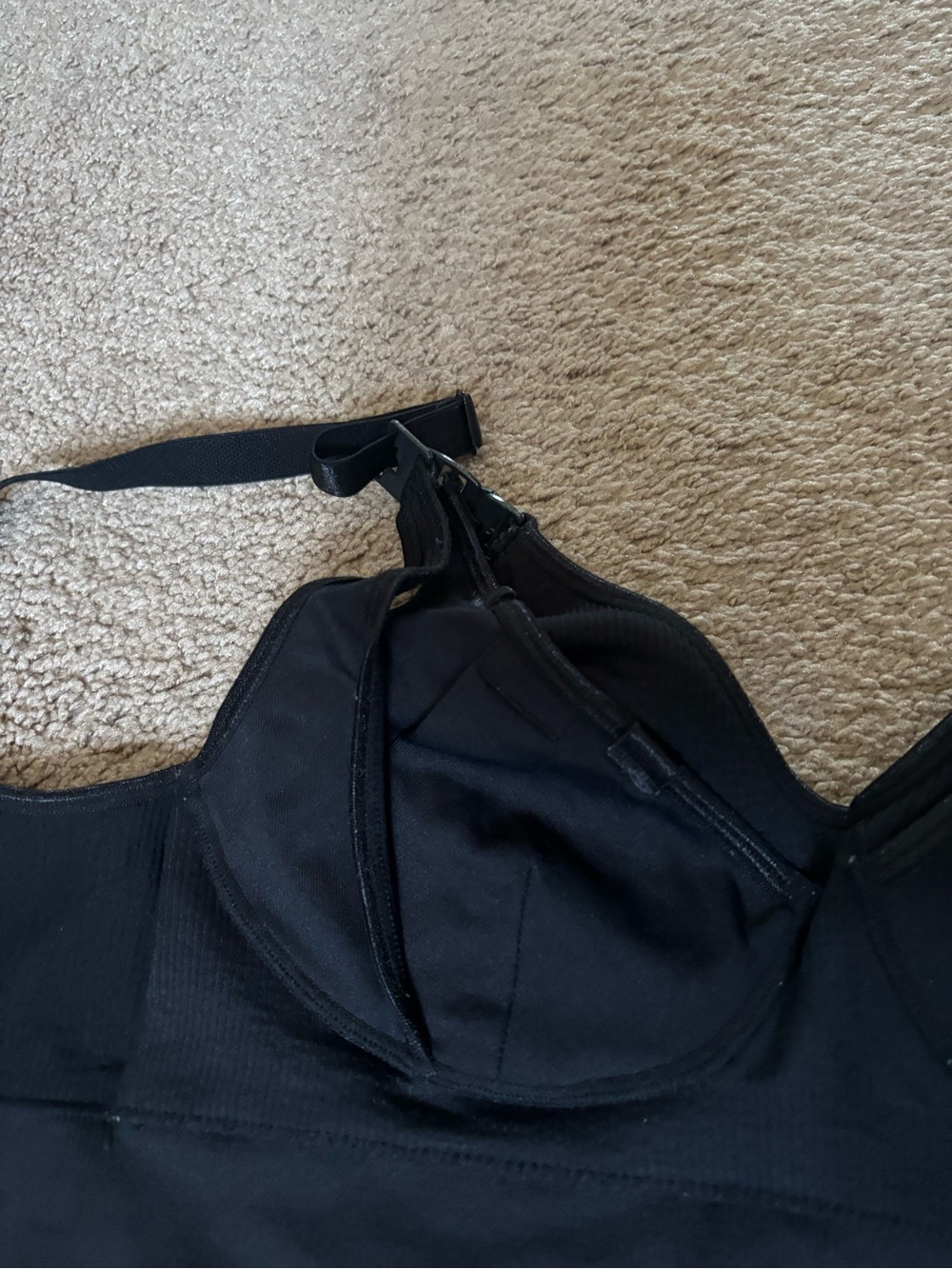 Simple Wishes Black Nursing / Hands-Free Pumping Bra - Picture 2 of 3